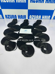 Extensiones de Cabello Natural Azura Hair, Cabello Humano Virgen Vietnamita al Por Mayor, Doble Trama, Ondulado Profundo, Súper Ondulado - Product Image 3
