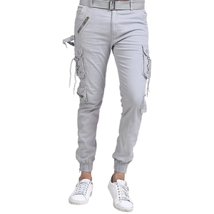 Pantalons cargo pour hommes au style unique, personnalisez votre propre design, faible MOQ - Product Image 2