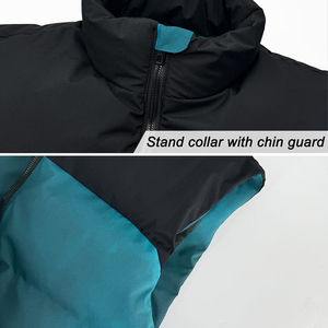 Gilet matelassé léger pour homme, sans manches, veste d'extérieur décontractée et chaude pour l'automne, design personnalisé, fournisseur - Product Image 3