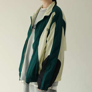 Conjunto Deportivo NESTA SPORTS para Hombre, Estilo Holgado, Chaqueta y Pantalones de Nylon, Estilo Vintage, Cortavientos, 2 Piezas, Ropa para Correr - Product Image 5