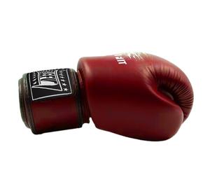 Gant de boxe en cuir véritable professionnel de conception de vente chaude personnalisée de marque entraînement en salle gant de boxe réglable personnalisable - Product Image 3