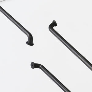 มือจับตู้บาร์ทองเหลืองสไตล์มินิมอลทันสมัย ทนทาน เป็นมิตรกับสิ่งแวดล้อม เหมาะสำหรับห้องครัว ห้องนอน ห้องน้ำ ห้องนั่งเล่น และตู้เสื้อผ้า - Product Image 4