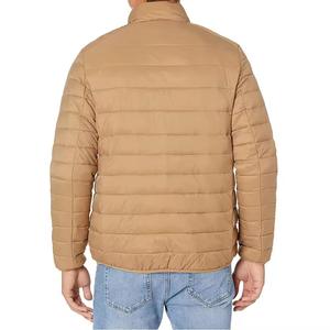 Fashion Puffer Jacket <b>Padded</b> Down Winter Puffer Jackets Men New Casual Fashion Stand Hooded Slim Winter Puffer Jacket - Product Image 5