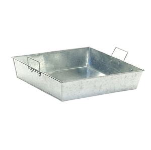 Plateau en fer galvanisé fabriqué à la main, fabricant et grossiste, plateau en métal fini de forme ovale, service galvanisé - Product Image 1