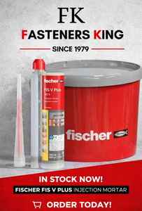 Mortier d'injection Fischer FIS V Plus 360S Le mortier universel puissant pour béton et maçonnerie Fixations chimiques Fischer - Product Image 6