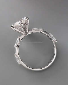 IGI/GIA <b>Lab</b> Grown Vintage 14k Yellow Gold Wedding/Engagement Ring Round Cut Diamond Unisex Perfect Anniversary & Party Gift - Product Image 4