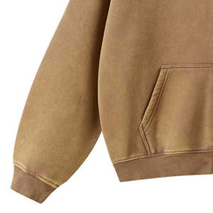 Sweat-shirt à capuche en molleton de coton pour homme, doux et chaud, à manches longues, style décontracté - Product Image 5