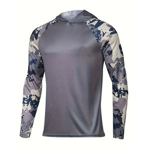 T-shirts de pêche personnalisés en gros, fabricant OEM, fournisseur de vêtements de performance légers et respirants pour activités de plein air - Product Image 4