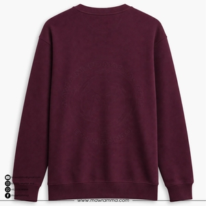 Sweat-shirt à capuche en molleton épais en coton/polyester, personnalisable OEM, avec logo brodé, écologique, séchage rapide, unisexe, hiver - Product Image 4