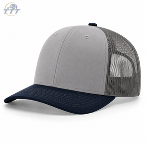 Gorra Trucker Vintage de 6 Paneles Personalizada de Fábrica, Color Marrón y Blanco, Unisex, Transpirable, con Cierre a Presión, para Exteriores - Product Image 2