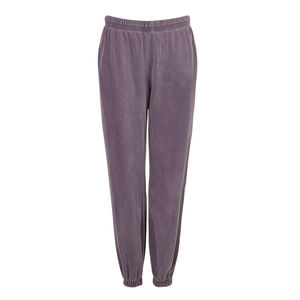 Jogging femme style streetwear délavé au soleil avec poches latérales 100% coton biologique Jogging femme streetwear délavé à l'acide - Product Image 6