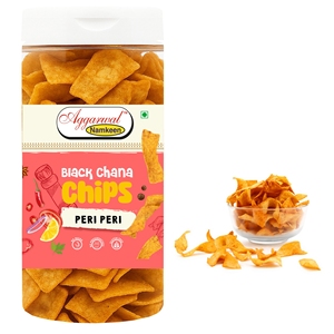 Chips de Garbanzo Negros Peri Peri, Bocadillo Saludable, Chips de Garbanzo Crujientes, Alto en Proteínas, Sin Gluten, Sabor Picante, Bocadillo Crujiente - Product Image 4