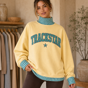 เสื้อพูลโอเวอร์คอเต่าแบบมีโลโก้สั่งทำได้ รุ่น TS-MN-029 สำหรับทุกเพศ ขายส่ง เสื้อผ้าสตรีทแวร์ฤดูหนาว ผ้าฟลีซหนานุ่ม ทรงโอเวอร์ไซส์ - Product Image 3