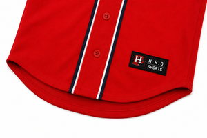 Camiseta de Béisbol Personalizada con Botones al Frente, Manga Corta, Uniforme de Equipo Sublimado, Secado Rápido, para Jóvenes y Adultos, Fabricante OEM - Product Image 5