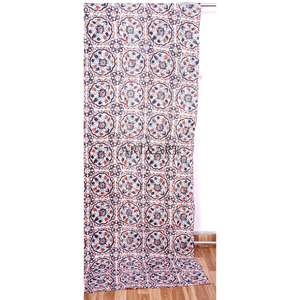 Couvre-lit Kantha indien fait main, 100% coton, imprimé à la main, motif floral, poids du tissu 220g, origine Rajasthan - Product Image 3