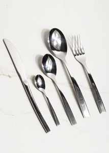 Ensemble de couverts en métal en gros, en acier inoxydable, cuillère, fourchette, couteau, vaisselle pour la cuisine et la salle à manger - Product Image 6