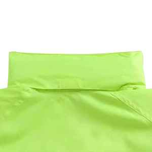Traje Impermeable Verde Universal con Capucha y Pantalones para Senderismo, Camping y Uso Casual al Aire Libre, Talla Adulto - Product Image 3