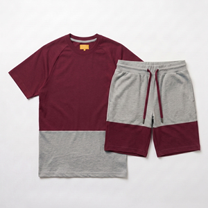 Conjunto de Camiseta y Pantalones Cortos de Algodón 100% con Estampado Personalizado para Hombre, Estilo Urbano, Ropa de Verano de Secado Rápido y Transpirable - Product Image 6
