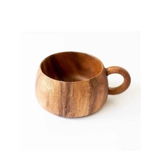 Mug à café en bois massif, fait main, tasse en bois naturel, design rustique, mug écologique pour un usage quotidien - Product Image 3