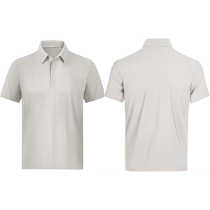 Polos de algodón de alta calidad con logotipo bordado personalizado para hombre, polos casuales de marca, camisetas tipo polo para hombre, ropa deportiva. - Product Image 4