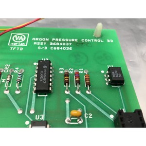 แผงวงจรพิมพ์ VARIAN B684037, ชุดควบคุมแรงดันอาร์กอน - อุปกรณ์และอะไหล่เซมิคอนดักเตอร์ระดับโลกที่เชื่อถือได้ - Product Image 4