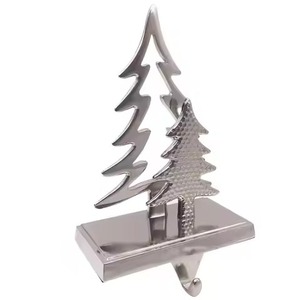 Decorative Metal <b>Stocking</b> <b>Holder</b> Festive Hanging Stand for Christmas Home Styling - Product Image 2