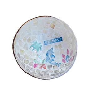 Bols en noix de coco artisanaux personnalisables Sacred Heaven Zen avec bordure en feuille d'aluminium – Vente en gros pour les détaillants - Product Image 3