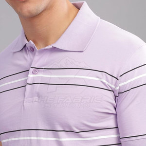 Low Price Men's Solid Knitted for Shirts Breathable Lightweight Short Sleeve <b>Classic</b> Fit for Daily & Formal Wear - Product Image 6