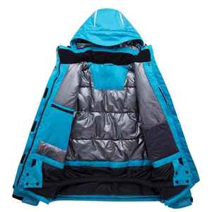 Ropa Deportiva de Invierno de Alta Calidad OEM Personalizada, Nueva Colección 2026, Chaqueta de Esquí con Capucha Unisex, Pantalones con Tirantes, Mangas Largas, Impermeables - Product Image 4