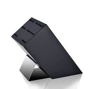 Stainless Steel Knife Holder Block Modern Kitchen Knife Stand Universal Knife <b>Storage</b> Rack Countertop Knife Organizer - Product Image 1