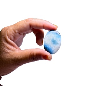 Piedra de Glaciar Natural Premium al por Mayor, Cristal Blanco Azulado, Gema Cabujón, Mezcla de Formas, Hilo de Piedras para Fabricación de Joyería de Alta Calidad - Product Image 1