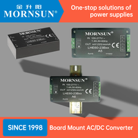 Convertisseur AC DC Mornsun Board Mount 5W 10W 15W 20W 25W 40W 60W Module convertisseur d'alimentation AC DC à cadre ouvert