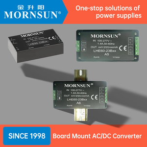 Mornsun Hội Đồng Quản trị gắn AC DC chuyển đổi 5W 10W 15W 20W 25W 40W 60W mở khung AC DC cung cấp điện chuyển đổi mô-đun - Product Image 6