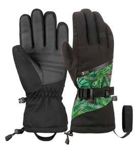 ถุงมือสโนว์บอร์ด OEM ปักโลโก้ได้ ถุงมือสกีแบบ Softshell ระบายอากาศได้ดี บุขนแกะ สำหรับสภาพอากาศหนาวเย็น ถุงมือเล่นกีฬา - Product Image 3