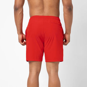 Pantalones Cortos de Algodón para Hombre, Diseño Moderno, Color Sólido, Antiarrugas, Transpirables, de Secado Rápido, con Bolsillos Laterales de Tres Cuartos - Product Image 2