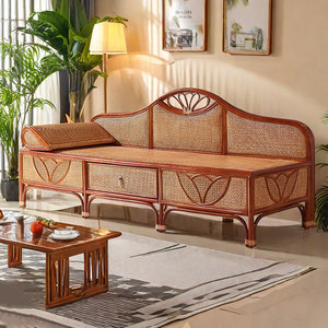 Chaise longue inclinable DreamCraft rembourrée, origine Vietnam - Product Image 3