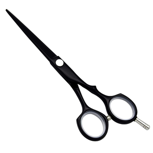 Tijeras de Barbería de Alta Calidad, Color Negro, Cuchillas Afiladas y Duraderas, Ligeras, con Reposamanos Ajustable - Product Image 3
