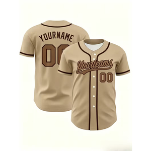 Uniformes de Béisbol Personalizados de la Mejor Calidad para Hombre, Últimos Diseños, Jersey de Béisbol Ligero con Precio al por Mayor - Product Image 3