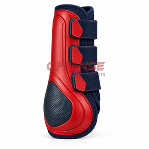 Botas de cepillado para caballos de calidad con diseño flexible, interior suave y cierre fiable para entrenamiento, competición y uso diario. - Product Image 2