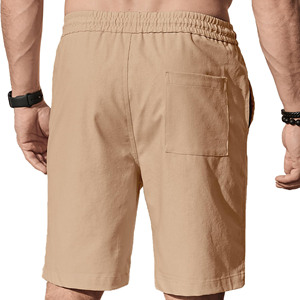 Custom 100% Cotton Baggy Blank Shorts For Men Double Waist Band Men Heavy Weight <b>Fleece</b> <b>Joggers</b> Shorts Plus Size Men's Shorts - Product Image 2