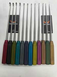 Juego de Curetas Cervicales Ortopédicas para Columna Vertebral Dentavex Corporation con Mangos Multicolor, Instrumentos Quirúrgicos - Product Image 6