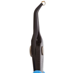 Pince à bec courbé large à prix d'usine pour micro-soudure, bijoux permanents, antistatique, en acier inoxydable - Product Image 5