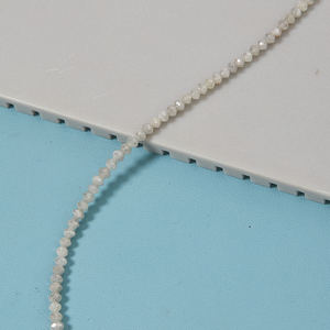 Collar de Diamantes Naturales Blancos de 15 Quilates, Corte Redondo Auténtico, Mezcla de Diamantes Brillantes Extraídos de la Tierra, Joyería con Gemas Transparentes - Product Image 1