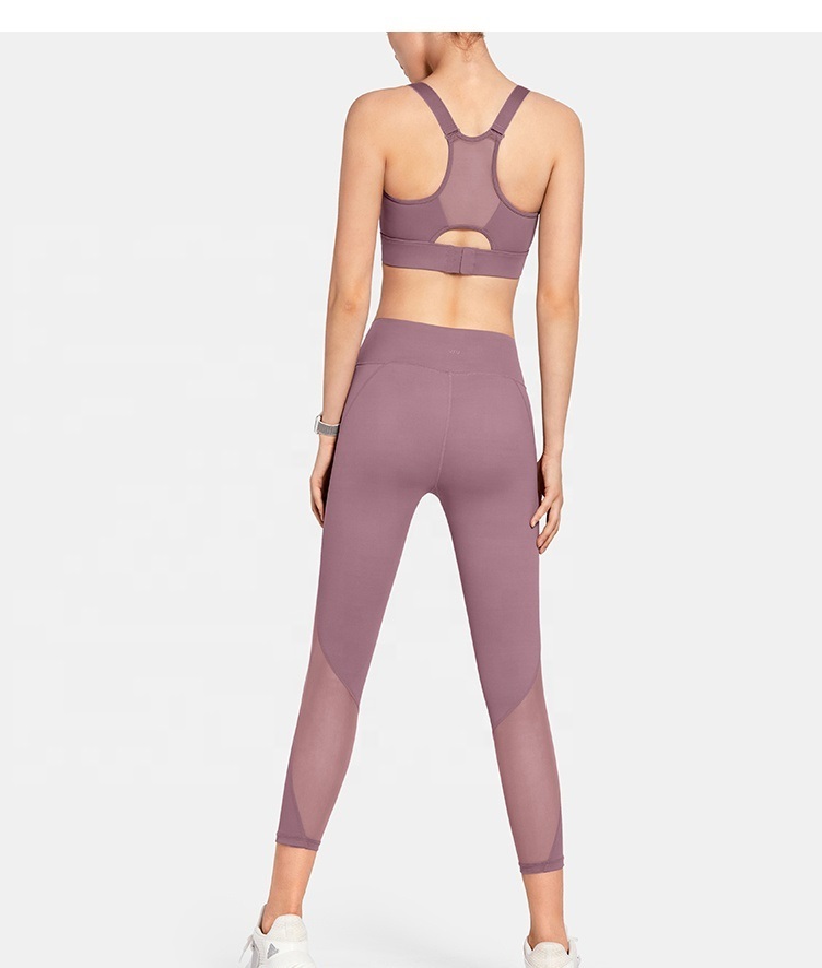 High Comfort Women Sports Bra for Gym Yoga Running with Breathable Fabric and Supportive Fit Design