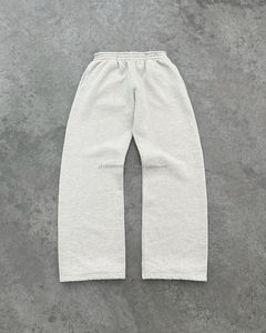 ชุดวอร์ม2ชิ้นเสื้อมีฮู้ดไหล่และกางเกงขาตรงทรงโอเวอร์ไซส์ - Product Image 2