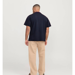 Polo à manches courtes pour homme, logo personnalisé, uni, surdimensionné, vente en gros, unisexe, imprimé, golf, sport, été, nouveau design, OEM - Product Image 4