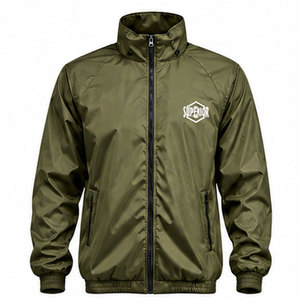 OEM Custom Windbreaker <b>Jacket</b> <b>Lightweight</b> Windproof Waterproof Men's Outdoor Athletic <b>Running</b> Hiking Casual Streetwear - Product Image 1