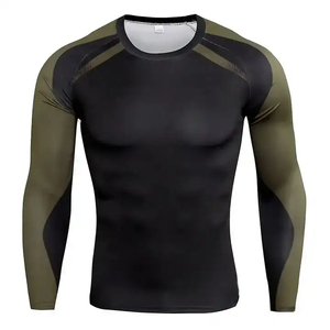 New Unique Design High Quality <b>Men</b> <b>Compression</b> <b>Shirt</b> <b>for</b> Best Price <b>Men</b> Rash Guard Wholesale Price High Quality Fitness Wear - Product Image 1