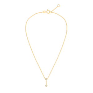 สร้อยคอทองคำแท้ 14K 9K 10K 18K ประดับเพชรแล็บ ได้รับการรับรองจาก IGI ผู้ผลิตเครื่องประดับคุณภาพสูงที่เป็นธรรม ขายส่ง RJC OEM ODM NK706540 - Product Image 4