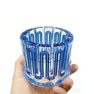 Modelo de Molde de Canal de Refrigeración Conformal de Resina Transparente Impreso en 3D con SLA de Alta Precisión para Optimización y Demostración Técnica - Product Image 1